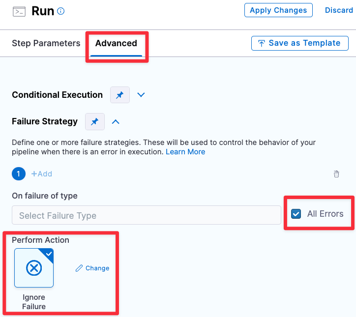 Send a Slack when the scan step fails
